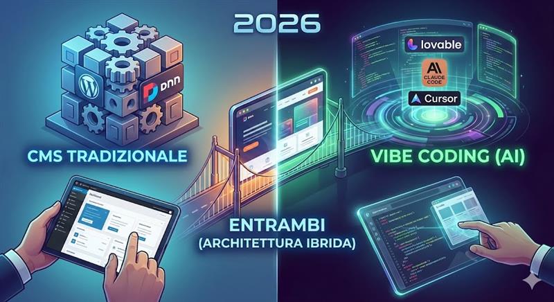 CMS o Vibe Coding nel 2026?