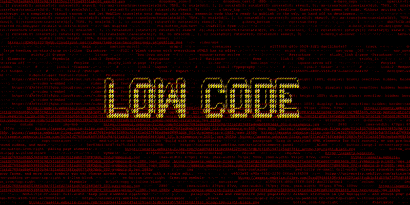 Un'ode al No-Code da un codificatore old-school e  snob del design
